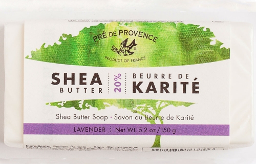 20-Percent Pure Shea Butter Lavender Soap