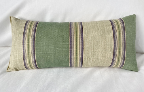 Large Lavender Pillow - Acadia Stripe