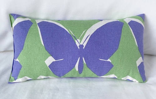 Lavender Medium Pillow - Bold Butterfly