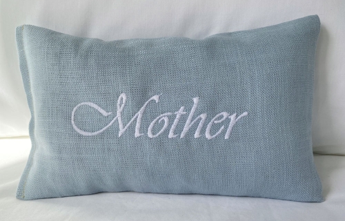 Mother’s Sachet Pillow - Cornflower Blue